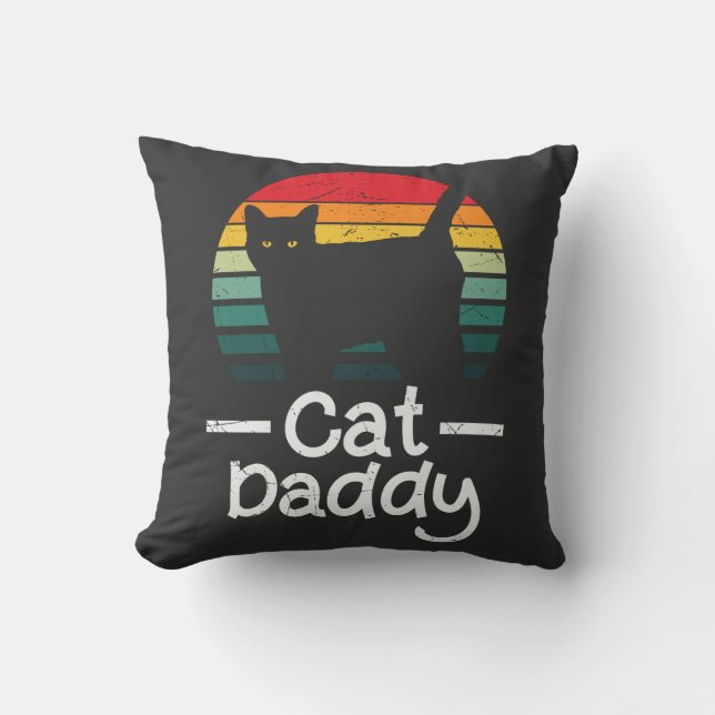 Coussin Cat Daddy (Recto)