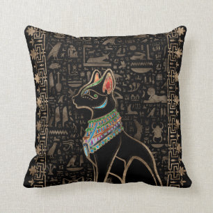 Coussin Cat égyptien - Bastet