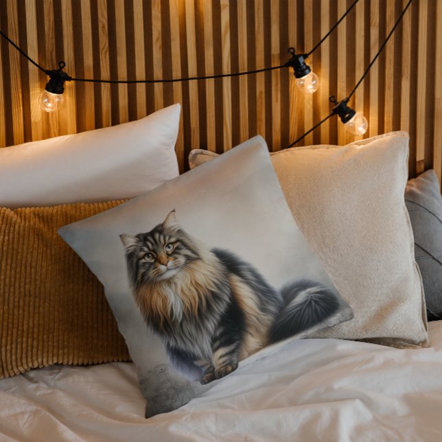 Coussin Cat Grace & Beauté (Créateur téléchargé)