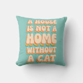 Coussin Cat Home (Recto)