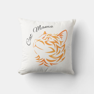 Coussin Cat Mama