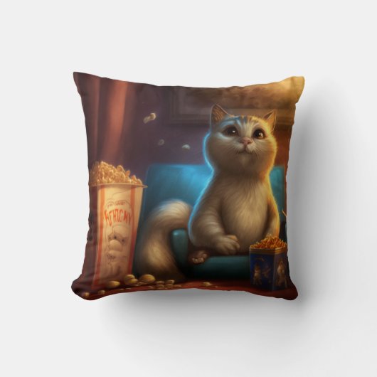 Coussin Cat Movie 2 (Recto)