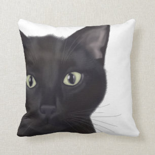 Coussin Cat, Portrait de Gus