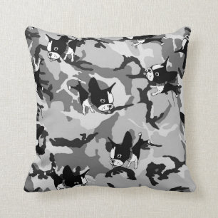 Coussin Catégorie de Boston Terrier un carreau 16x16 de