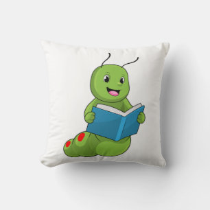 Coussin Caterpillar à lire avec livre