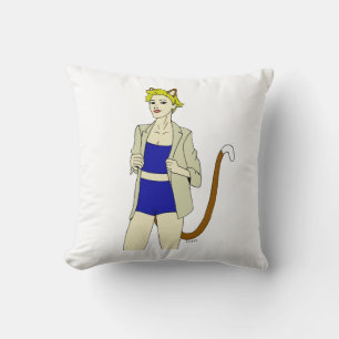 Coussin catgirl