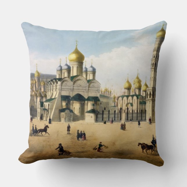 Coussin Cathédrales de l'annonce et de l'Arkhangel, (Recto)