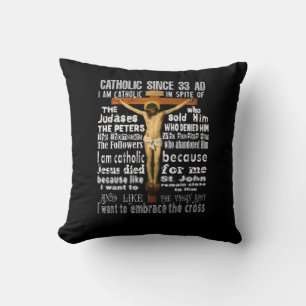 Coussin Catholique en dépit de depuis 33 AD