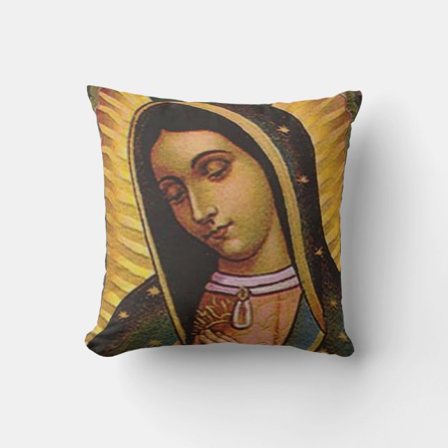Coussin Catholique notre Madame de VIERGE MARIE de (Recto)