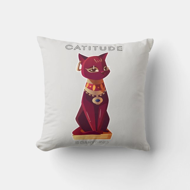 Coussin CATITUDE est tout (Recto)