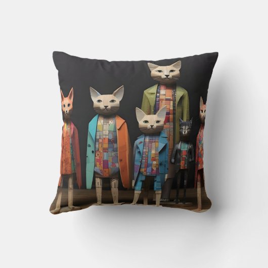 Coussin cats - Katzen (Verso)