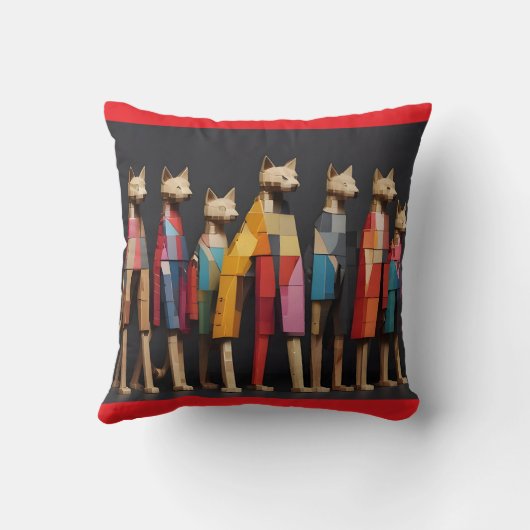 Coussin cats - Katzen (Verso)