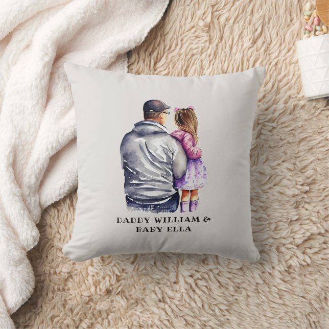 Coussin Caution père et fille (9) (Couverture)