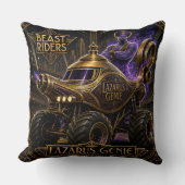 Coussin Cavalier de bête/Lazarus Génie/coussin (Recto)
