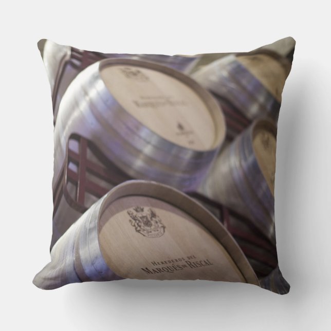 Coussin Cave de Bodega Marques de Riscal, bodega (Recto)