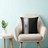 Coussin Ce célibataire noble smoking noir et blanc  (Chaise)