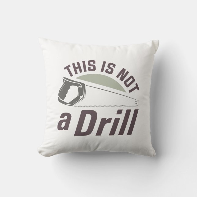 Coussin Ce N'Est Pas Un Exercice (Recto)