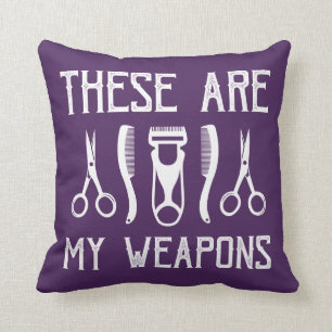 Coussin Ce sont mes armes