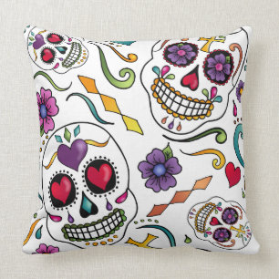 Coussin Célébration de Calaveras