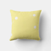 Coussin Célébration de mariage de mariée et marié mignons (Verso)
