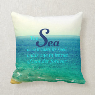 COUSSIN CÉLÈBRE DE COUSTEAU DE JACQUES DE CITATION