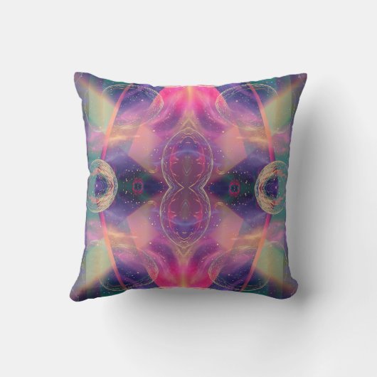 Coussin Celestial Kaleidoscopic Dreams (Verso)