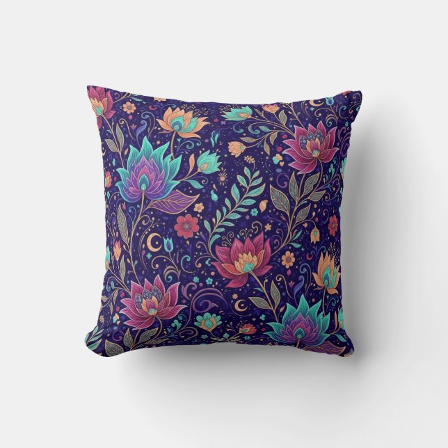 Coussin Celestial Lotus Bloom (Recto)