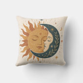 Coussin Celestial Sun Moon Pillow (Verso)