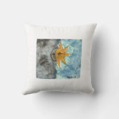 Coussin Celestial Sun Moon Pillow (Verso)