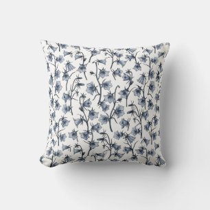 Coussin Cellules bleues, Cloches, Bellflowers