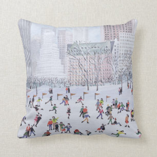 Coussin Central Park New York 1994 de piste de patinage