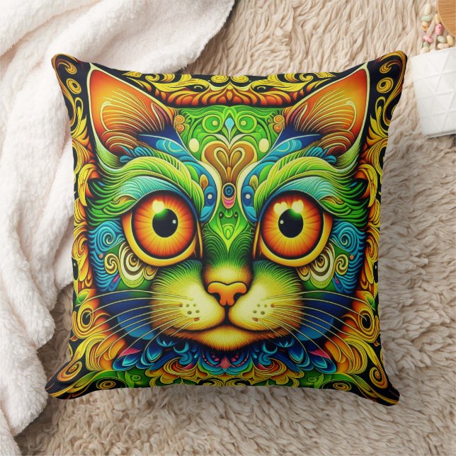 Coussin Centre Cat (Couverture)