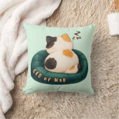 Coussin "CEO of Nap" Cat Sleeping on The Couch (Couverture)