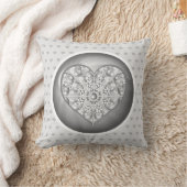Coussin Céramique gris dentelle (Couverture)