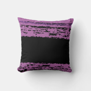 Coussin cercle à motifs
