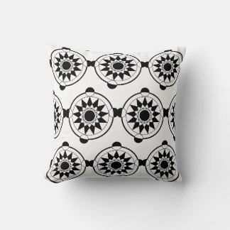 Coussin Cercle de culture géométrique futuriste Mandala