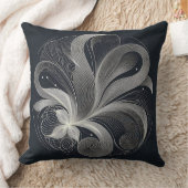 Coussin Cercle de flux filigrané (Couverture)