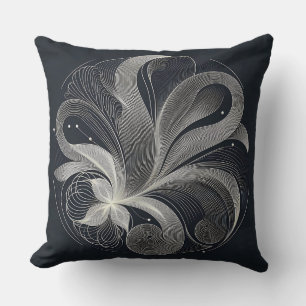 Coussin Cercle de flux filigrané