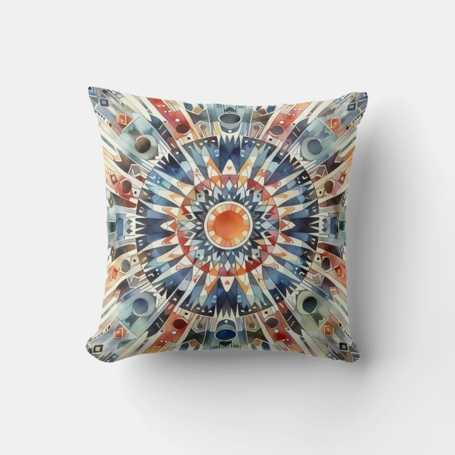 Coussin Cercle de prière spirituel (Recto)