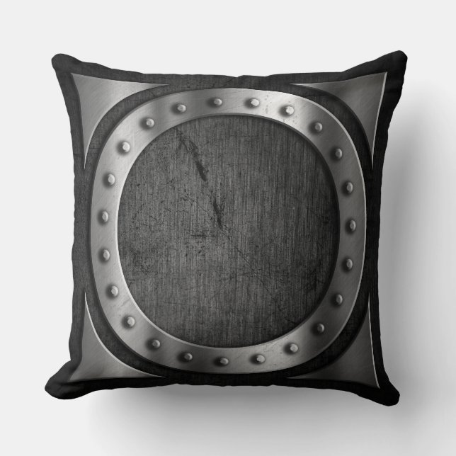 Coussin Cercle en acier (Recto)