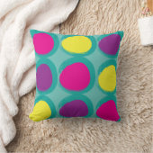 Coussin Cercles Abstraits Aquarelle (Couverture)
