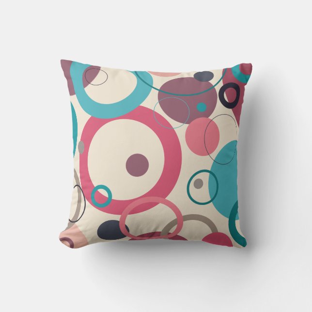 Coussin Cercles de l'horizon (Recto)