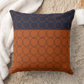 Coussin Cercles de marine et de rouille (Couverture)