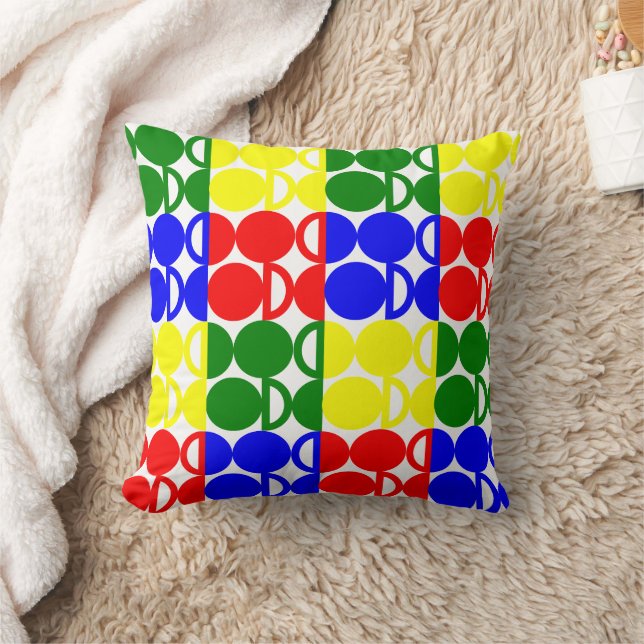 Coussin Cercles du Bauhaus (Couverture)