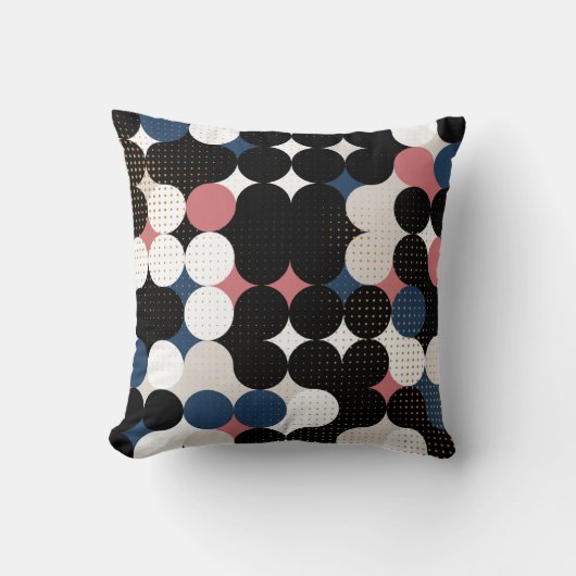 Coussin Cercles et points (Recto)