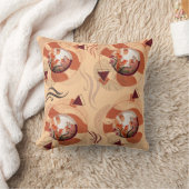 Coussin Cercles Harmonieux de Fleurs d'Oranger (Couverture)