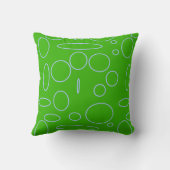 Coussin Cercles verts (Verso)