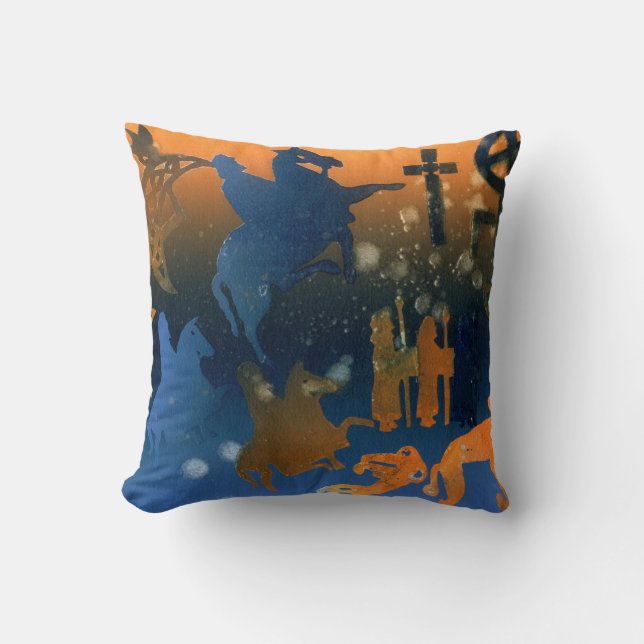 Coussin Cérémonie Pictish (Recto)