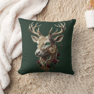 Coussin Cerf Céleste Couronné - Horlogerie du Futur Ancien