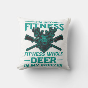 Coussin Cerf Dans Mon Congélateur - amateur de chasse